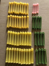 TONI Vintage Plastic Perm Rod Curlers Swing Arm 53 Rods Various Sizes