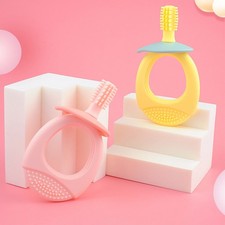Baby Training Toothbrush Teether Silicone 360  Clean Mouthguard Baby Massage