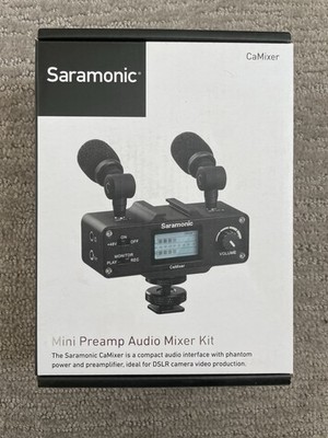 Saramonic Mini Preamp Audio Mixer Kit