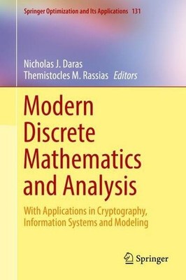 Modern Discrete Mathematics and Analysis: With Applications in Cryptography