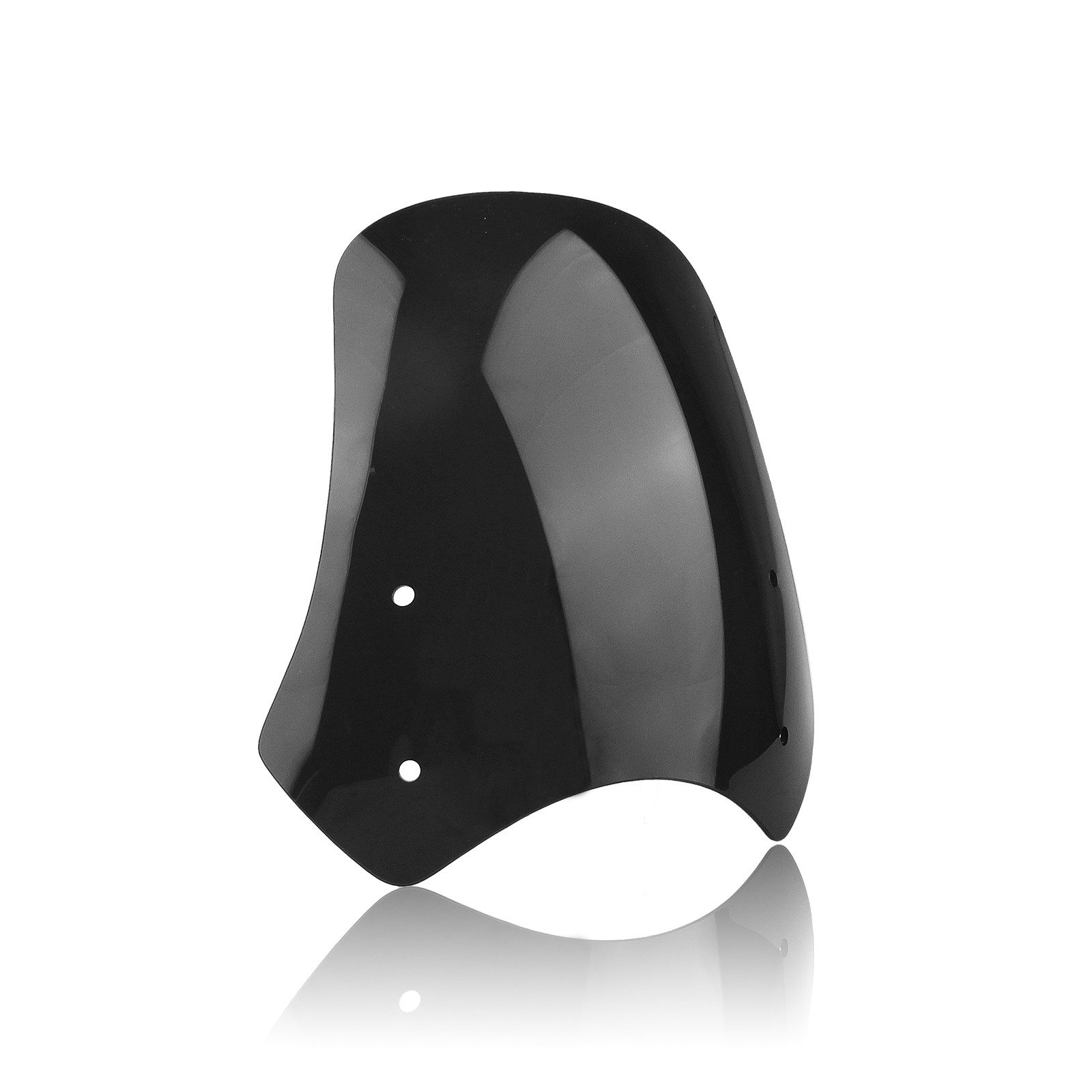 Motorcycle Windshield Windscreen Shield Guard Kit For Triumph T100 T120 Black