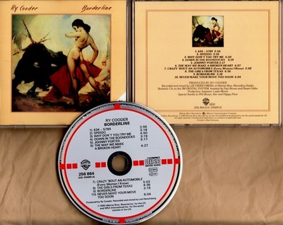 RY COODER   BORDERLINE - TARGET-CD   / selten angeboten