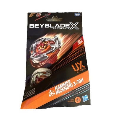 Beyblade X Hammer Incendio 3-70H / Hells Hammer 3-70H - Hasbro / Takara Tomy NEW