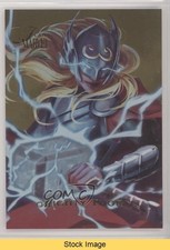 2023 Flair Marvel Gold Mighty Thor Diego Lopez #3 READ 1b8