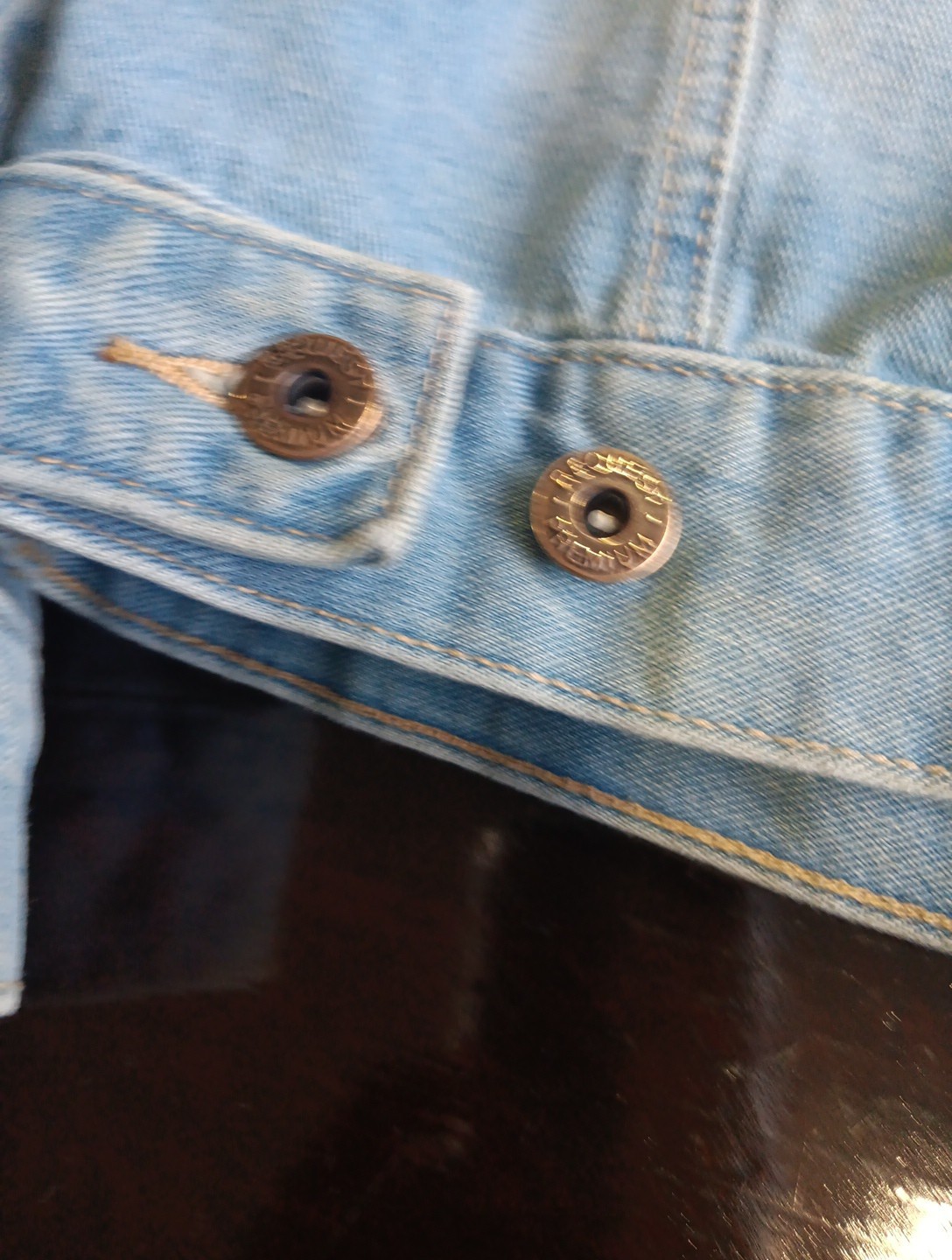 Request Premium Distressed Denim Jacket ~ Men's  … - image 6