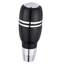 4 Automatic Push Button Gear Shift Knob Polished Aluminum Car Polished Black 4 Automatic Push Button Gear Shift Knob Polished Aluminum Car Polished Black