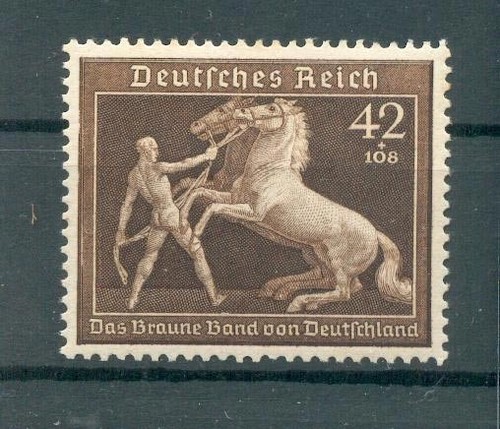 DR-3.Reich 699 HORSES** stamp MNH mint never hinged 80EUR (y969885