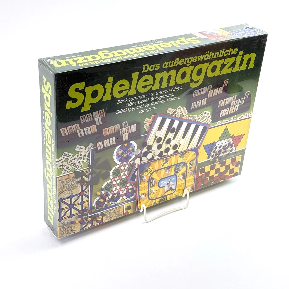 Das außergewöhnliche Spielemagazin | 8Spiele Klassiker | Rummy Halma Backgam NEU - Bild 3 von 4