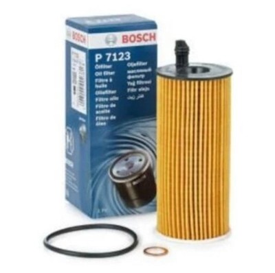 BOSCH P 7123 Ölfilter Filtereinsatz mit Dichtung für BMW 1er 3er 5er Mini Toyota