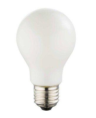 GLOBO Karolin LED-Leuchtmittel Glühbirne Birne Lampe Opalglas weiß E27