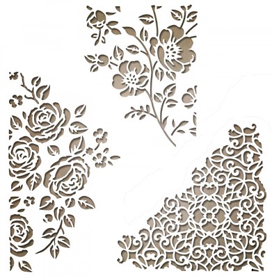 New Sizzix Thinlits Mixed Media #5 3pc #662688 Retail $24.99 by Tim Holtz