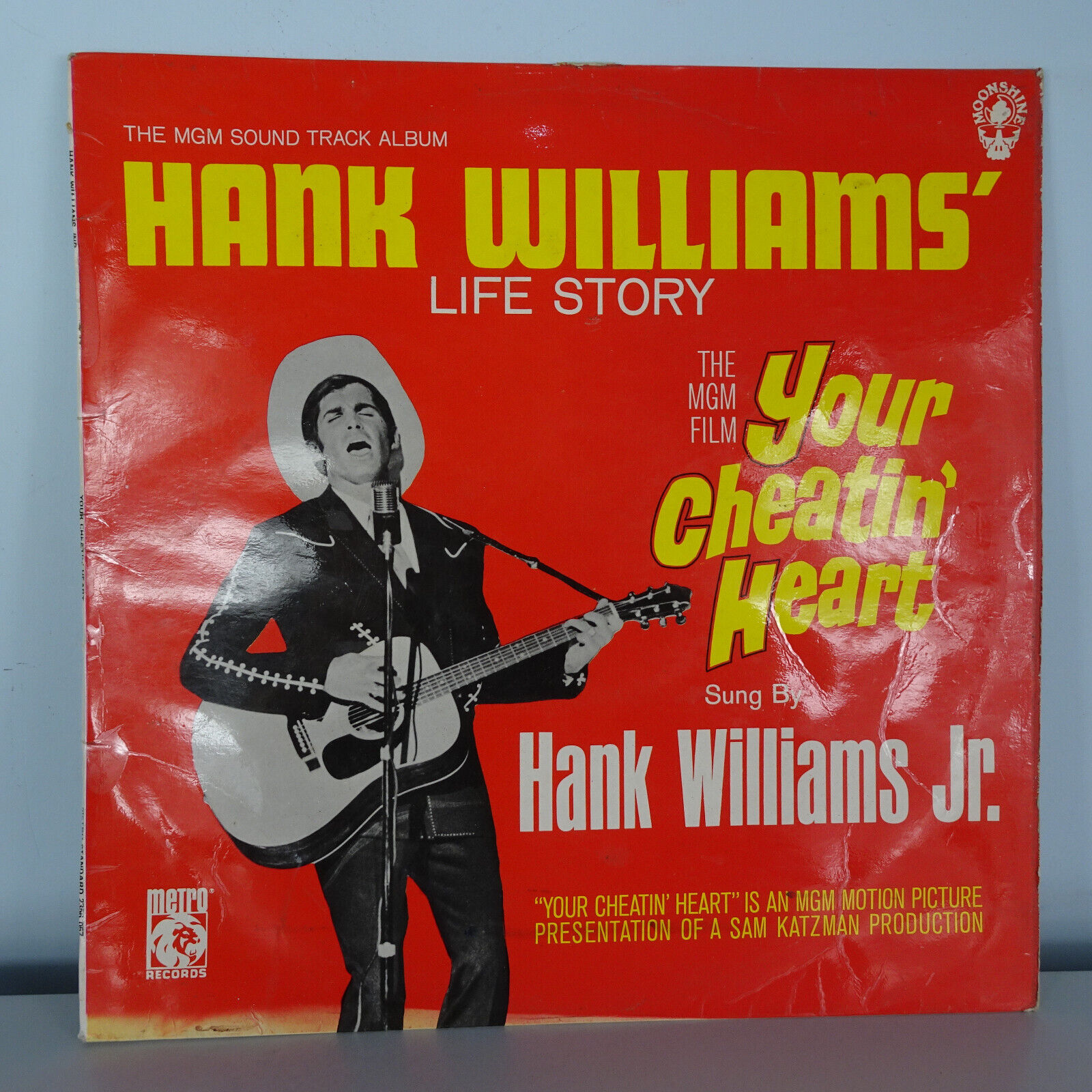 Hank Williams Jr. - Your Cheatin' Heart Life Story MGM Film 2356 057 (LP) VG+