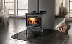 Osburn 1600 Wood Stove Free Standing Legs Or Pedestal Modern Wood