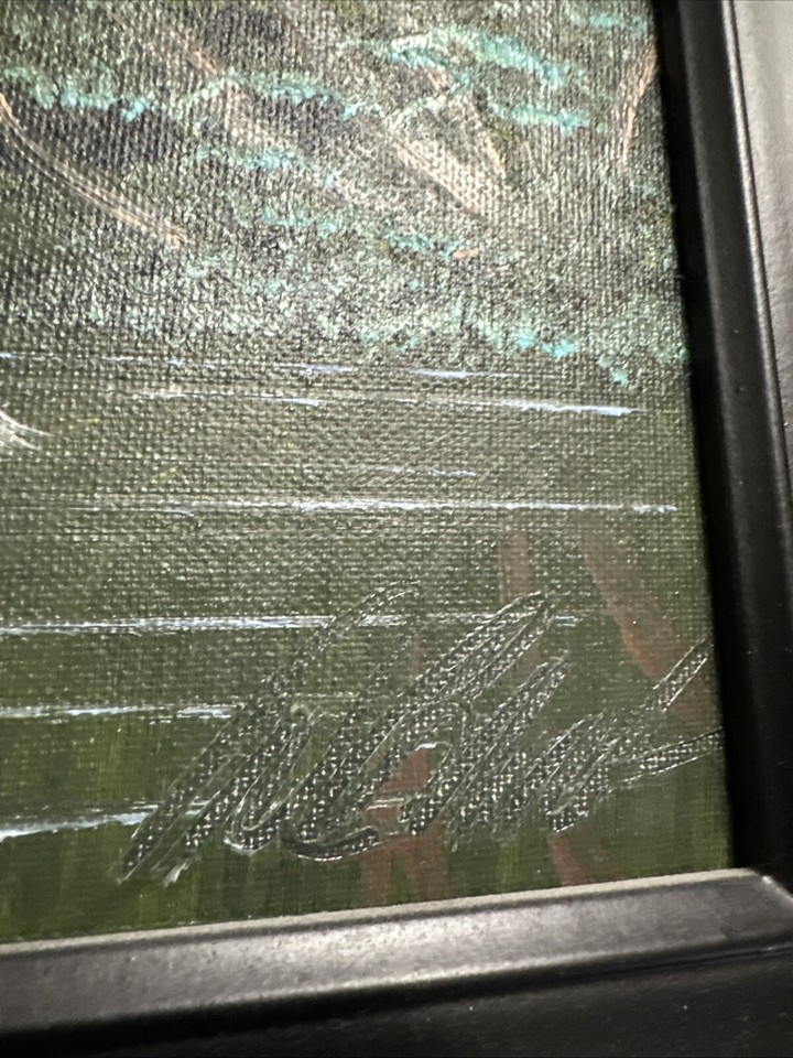 ORIGINAL AL BLACK SIGNED HIGHWAYMEN PAINTING Free Shipping!! eBay