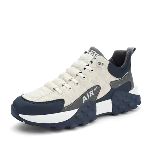 MENS RUNNING TRAINERS SHOCK ABSORBING CASUAL LACE GYM WALKING SPORTS SHOES SIZE - Picture 3 of 40