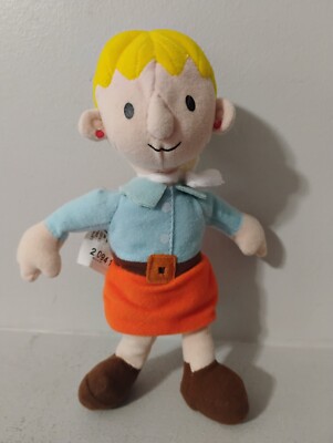 Vintage 2001 Playskool Bob The Builder Wendy 7'' Plush