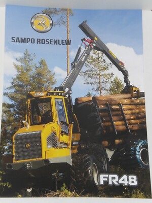 SAMPO ROSENLEW FR48 Forwarder Prospekt in englisch ( 3290 )