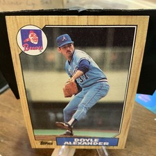 1987 Topps #686 Doyle Alexander  Atlanta Braves MLB Vintage Baseball Card