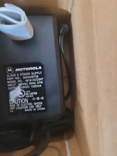MOTOROLA CLASS 2 POWER SUPPLY  481810OO3NT  18V 1000mA 