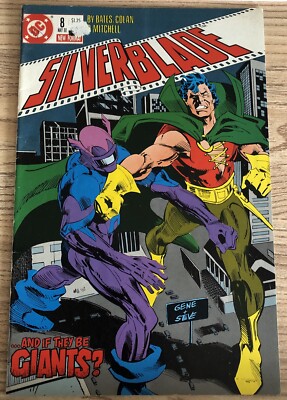 SILVERBLADE # 8  . May 1988  -DC Comics & Bagged