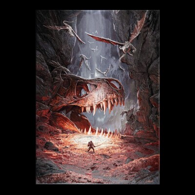 Displate Limited Edition - Dragon Cave /1000 - Original Packaging - Opened
