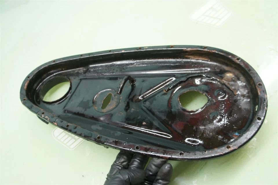 Triumph 3HW 1942 Segunda Guerra Mundial 350 cc militar 3SW PREUNIDAD *2448 primaria interior  Foto 2 de 4