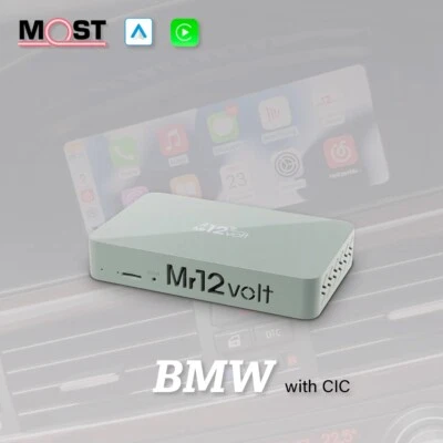 Mr12volt BMW CIC Apple CarPlay Android Auto Interface with DSP fits E92 E60 E70