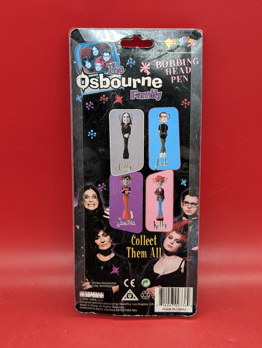 Ozzy Osbourne Bobbing Bobble Head Pen Prince of Darkness
