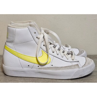 Nike Blazer Mid '77 White Lemon Venom Shoes Sneakers Women's Size