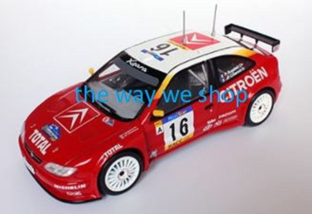 自動車 Citroen Xsara Kit Car 1/24 Model Kit Citroen Xsara Kit Car Rallye Catalunya Costa-Brav 1/24 WRC NO