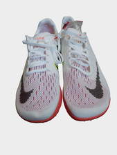 Nike Zoom Streak LT Spikes Flat Track Rawdacious White Mens Size 6.5