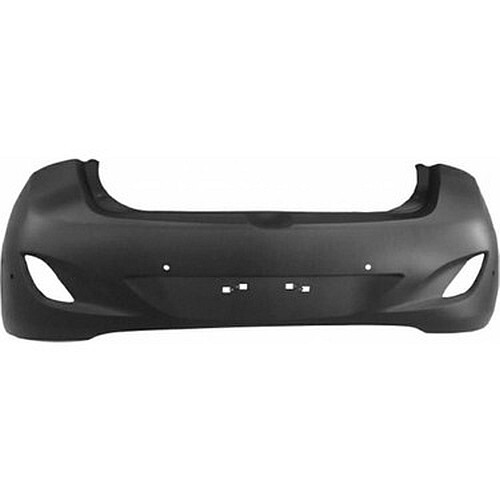 Rear Bumper For Hyundai I30 (GD) 03.2012-03.2017 With Holes For PDC