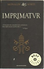 Imprimatur di Monaldi e Sorti ed. Mondadori