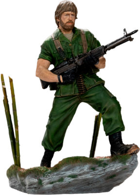 Statue Infinite 1/6 Colonel Braddock (Chuck Norris) Par Sideshow – Neuf Sous Blister