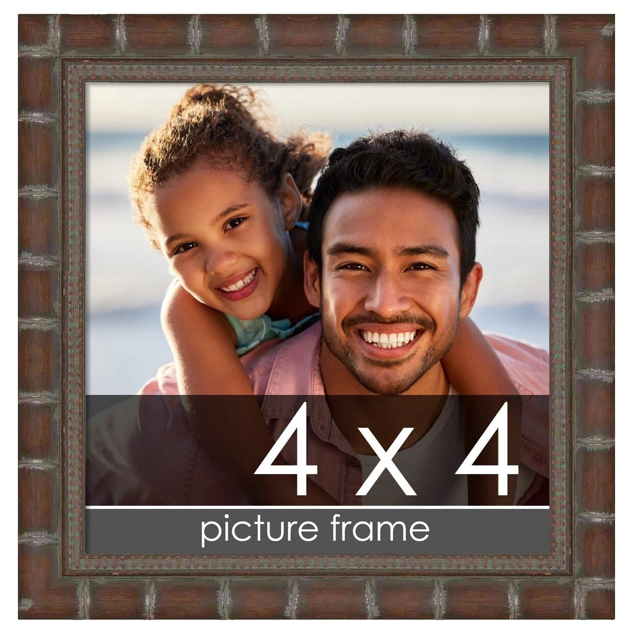 Marcos para fotos Moderno Marrón Acrílico