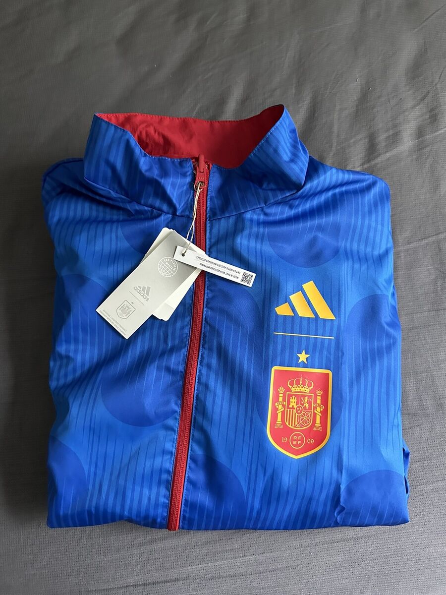 Adidas Spain National Soccer Team Anthem Reversible Jacket Adidas Spain National Soccer Team Anthem Reversible Jacket