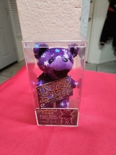 1998 Liquid Blue Grateful Dead Bean Bear Dark Star BD 2/14/69 W-Tag RARE Bear  