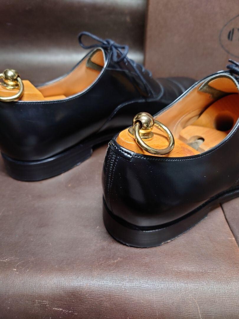チャーチ　コンサル　75F　173　church's consul Church's CONSUL 173 Last calf leather Oxford shoes 70F black