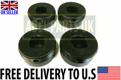 Lot De 4 Patins D'usure Métal JCB Pour Stabilisatrice - Compatible 3CX, 1400B, 215, Etc.