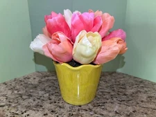 BEAUTIFUL ARTIFICIAL SILK TULIP ARRANGEMENT