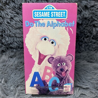 Sesame Street - Do the Alphabet VHS 1996 Big Bird Jim Henson