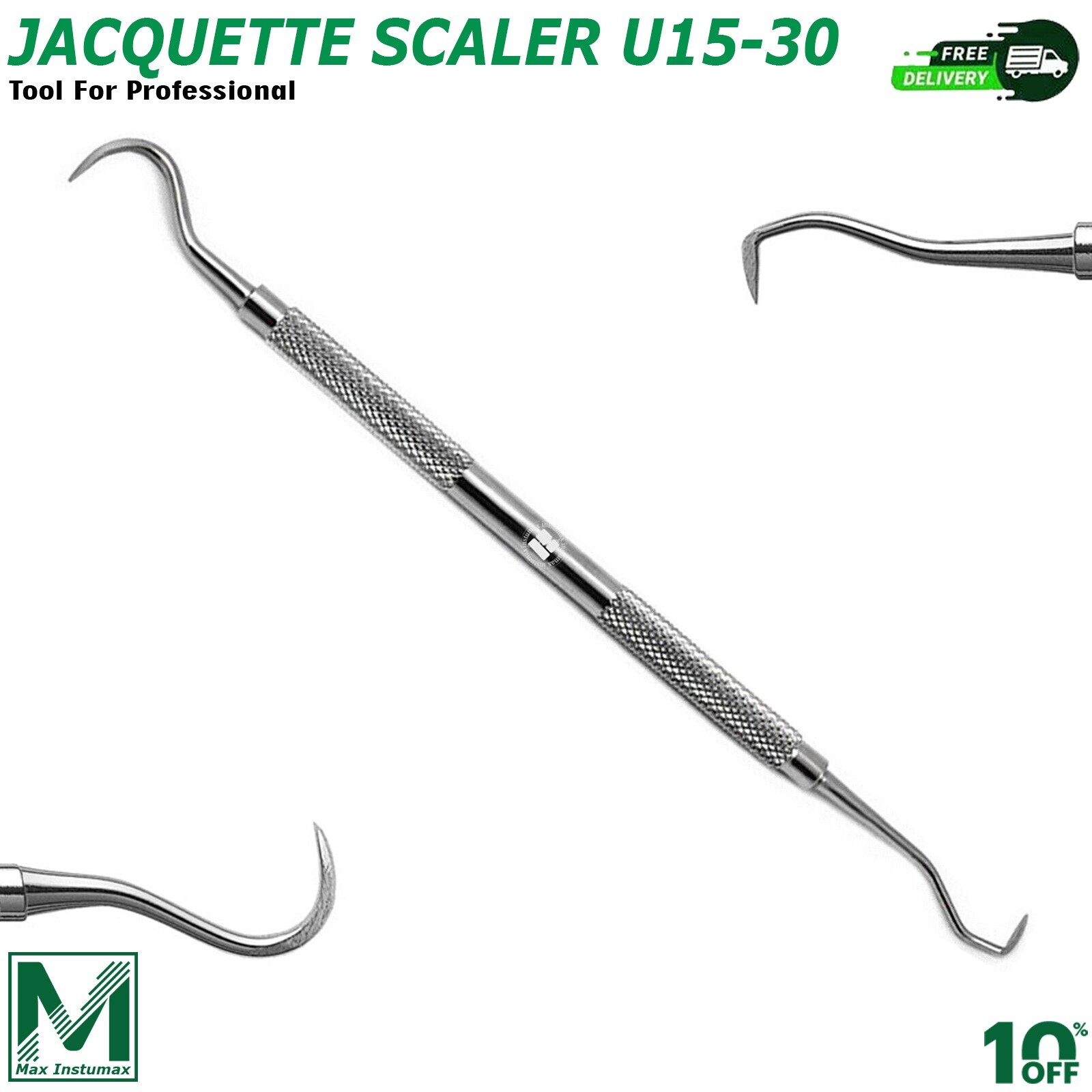 Scaler Dentale Jacquette Curette/Scaler Jacquette U15/30 Per - Foto 8