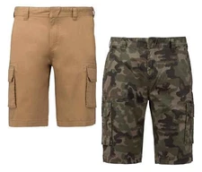 Kariban Cotton Multi Pocket Cargo Combat Shorts
