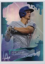 2020 X Steve Aoki Wave 2 Blue Frosting Holo Foilboard 24/77 Corey Seager 03lu