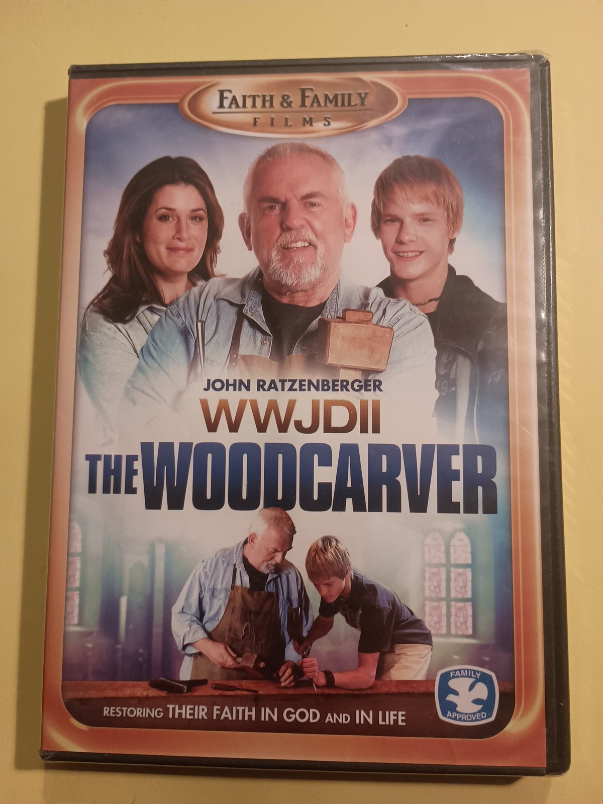 The Woodcarver DVD Starring John Ratzenberger Brand New Condition