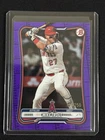 2026 Bowman Mike Trout #100 Blue Pattern 197/150 Card