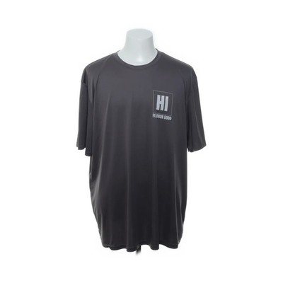 Port & Company, T-shirt, Größe: 3XL, Grau, Polyester, Print, Herren #8uM