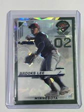 2025 Panini Prospect Edition Green Ice #139 Brooks Lee /149 Minnesota Twins