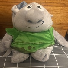 Disney Store Exclusive Frozen Reversible Rock Troll Plush Stuffed Toy Soft 11"