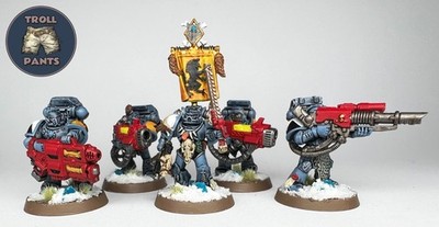 5 Long Fangs Space Wolves - Warhammer 40k